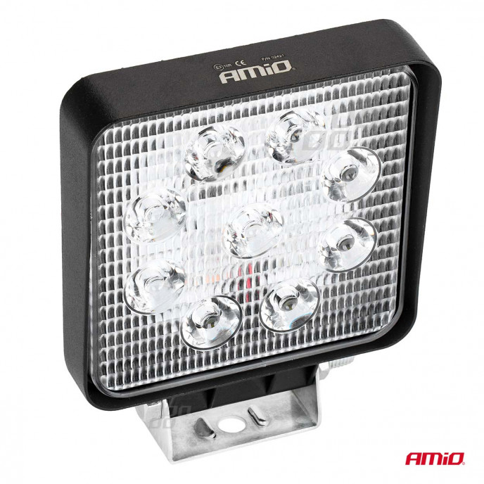 Werklamp LED 9-36V, afmeting 110x110mm
