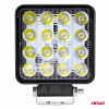Werklamp LED 9-36V, afmeting 110x110mm