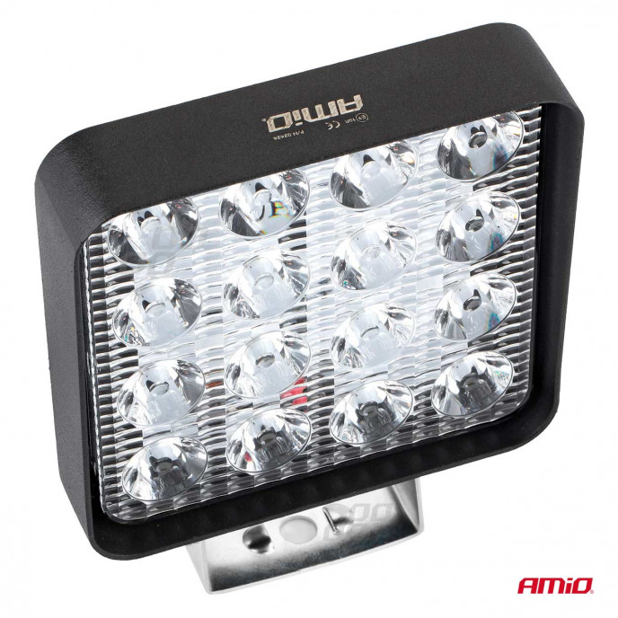 Werklamp LED 9-36V, afmeting 110x110mm