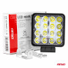 Werklamp LED 9-36V, afmeting 110x110mm