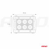 Werklamp AWL17 6LED Floodlight 9-36V, 95x77mm