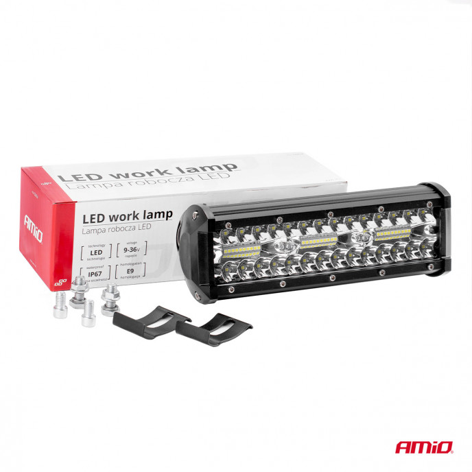 Werkende LED lichtbalk AWL20 60LED COMBO 9-36V