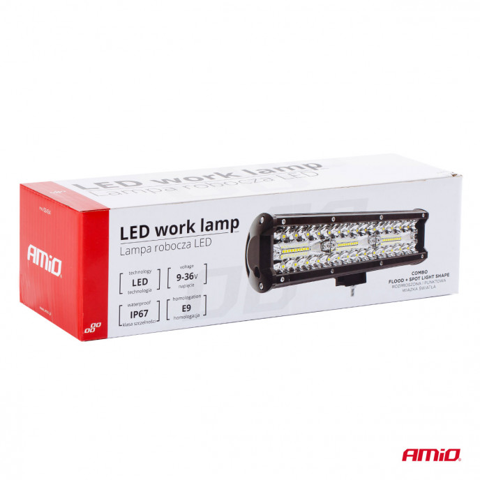 Werkende LED lichtbalk AWL20 60LED COMBO 9-36V
