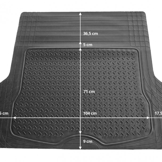 Universele kofferbakmat 137x108cm TM02
