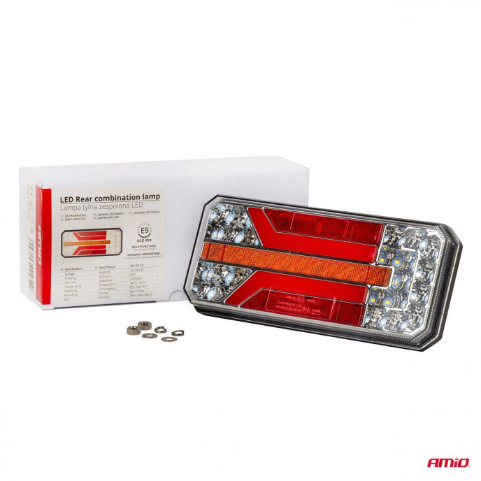 Led-achterlicht AMiO RCL-01-LR dynamic, links