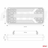 Led-achterlicht AMiO RCL-01-LR dynamisch, rechts