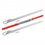 Metalen trekhaak 3T 205cm met veerdemper