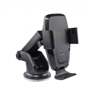 Zuignap Telefoonhouder met Draadloze Oplader PHW-05