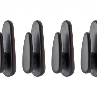 Auto Plastic Haken / organizers met tape 4 stuks