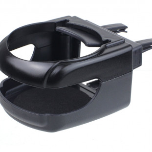 Vent mount universele bekerhouder zwart DH-03