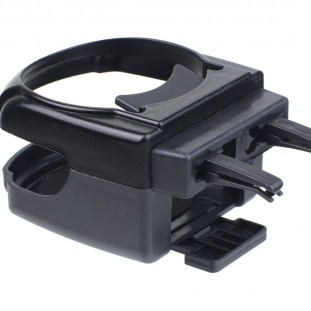 Vent mount universele bekerhouder zwart DH-03