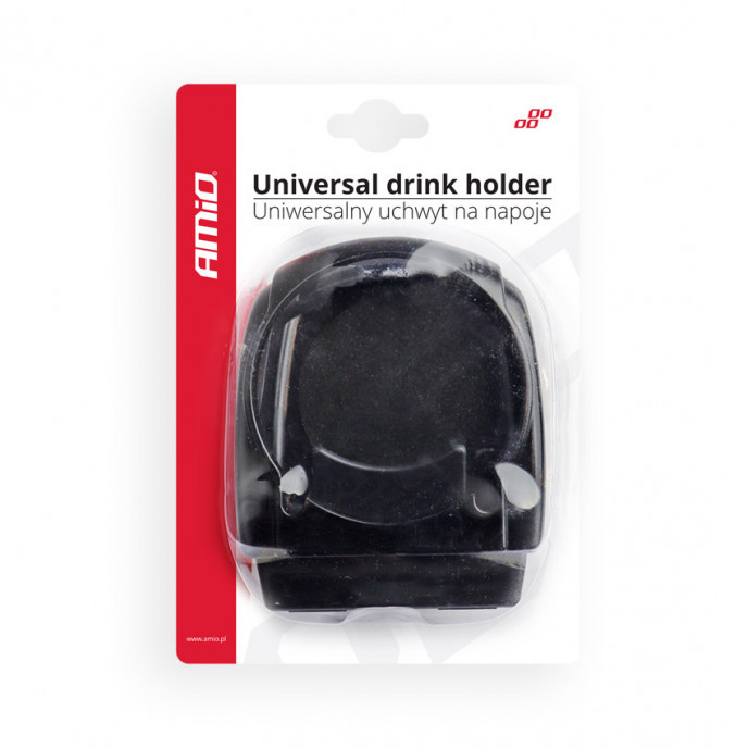 Vent mount universele bekerhouder zwart DH-03