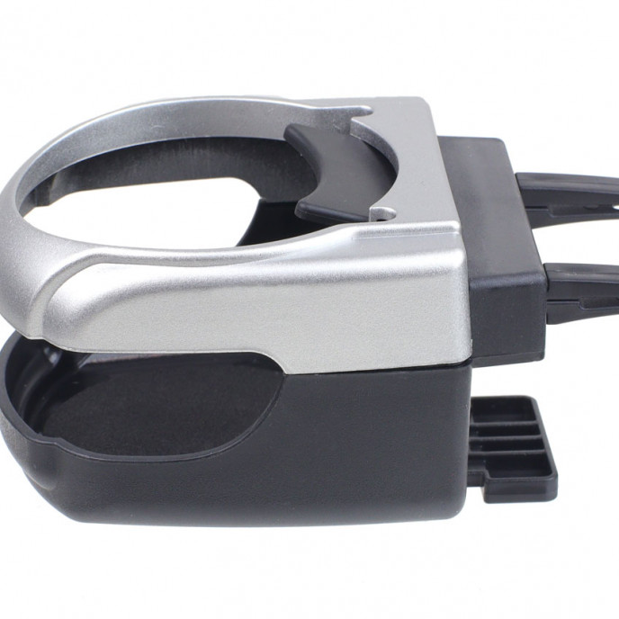 Vent mount universele bekerhouder zilver DH-04