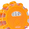Weg Draagbare LED-waarschuwingslamp met werkende zaklampfunctie 3xAAA IP65 12SMD + 3SMD