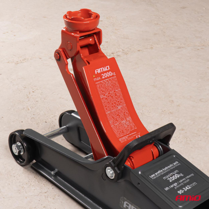 Hydraulische krik met laag profiel 2T CE
