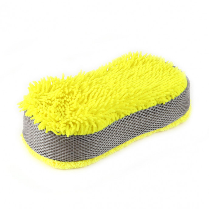 Microvezel gele spons 63g 23x10,5x5cm