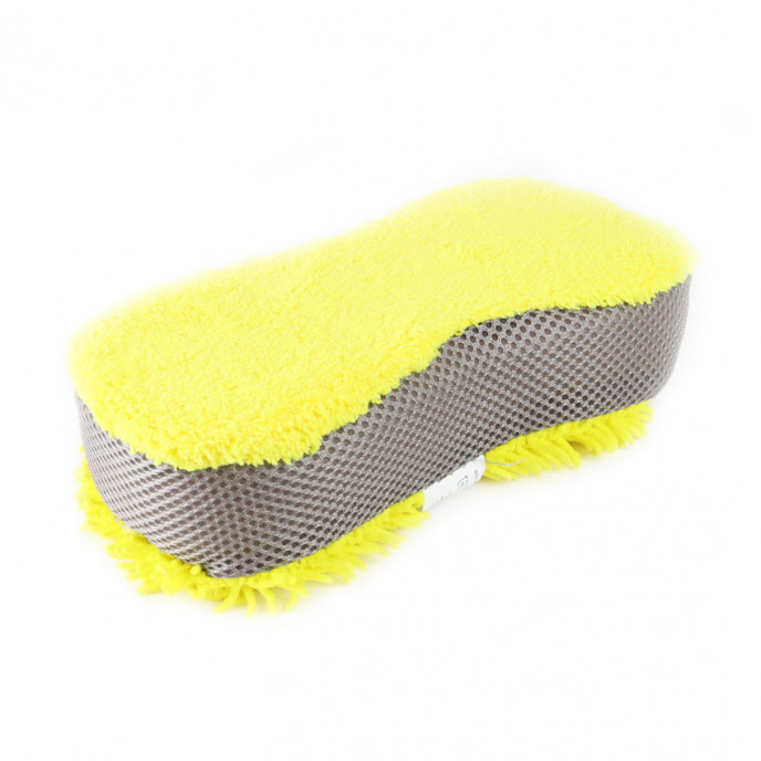 Microvezel gele spons 63g 23x10,5x5cm