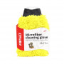 Microvezel handschoen geel 23x17cm 71g