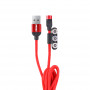 Magnetische poort Combo kabel Lightning/USB C/micro USB 1m UC-08