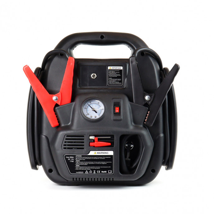 Starthulp 12V 17Ah 900A 4in1 JS01