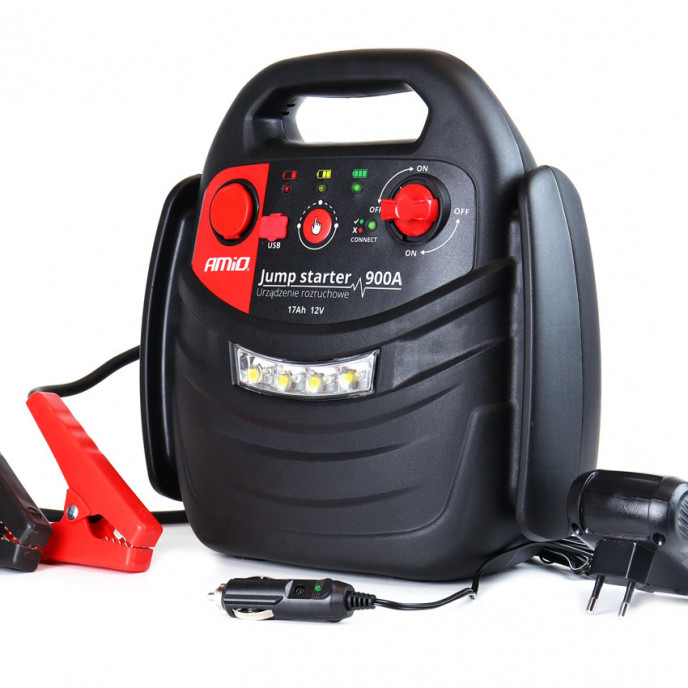 Starthulp 12V 17Ah 900A 4in1 JS01