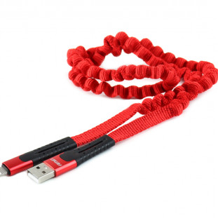 USB naar Lightning veerkabel 1.2m AMiO UC-13