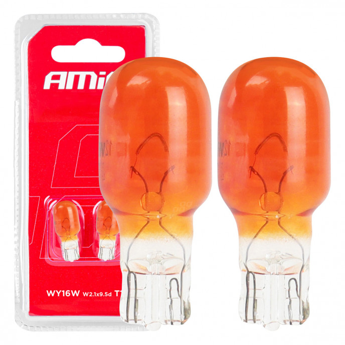 Halogeenlampen T15 WY16W W2.1x9.5d 12V 2 stuks