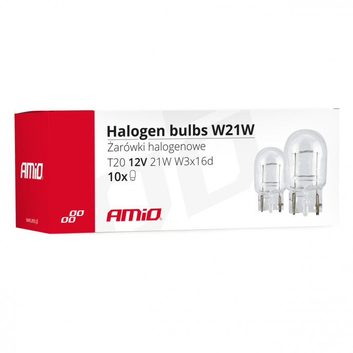 Halogeenlampen T20 W21W W3x16d