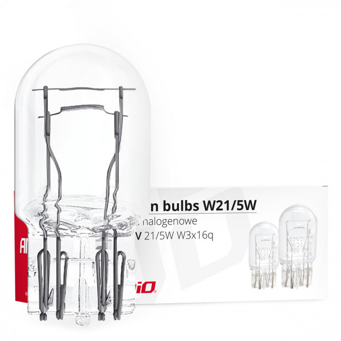 Halogeenlampen T20 W21/5W B3x16d