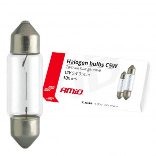 Halogeenlampen C5W Soffitten 31mm 12V 10st