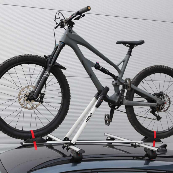 Fietsendrager op het dak aluminium RBR-02 AMiO-02589