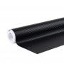 3D CARBON fiber BLACK folie 30cm x 150cm