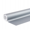 3D CARBON fiber ZILVER folie 30cm x 150cm AMIO-02600