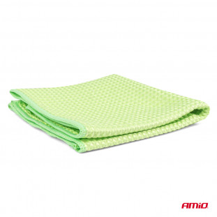 Microvezel poetsdoek voor grove onzuiverheden 30x40cm 280g AMIO-02606
