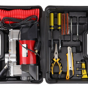 Auto Luchtcompressor 2cilinder 12V HQ ACOMP-18 AMiO-02640
