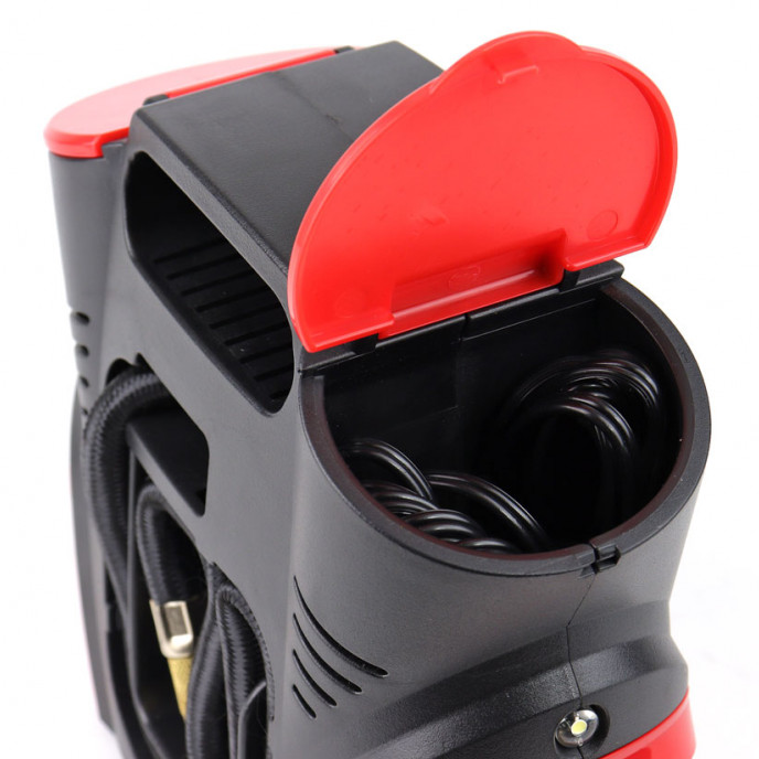 Auto Luchtcompressor met digitale manometer en LED-licht 12V ACOMP-16