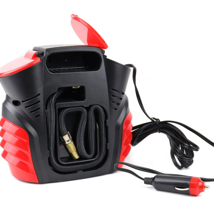 Auto Luchtcompressor met digitale manometer en LED-licht 12V ACOMP-16