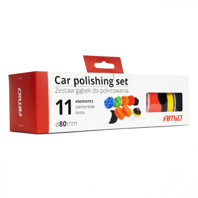 Auto polijstset 11st 80mm M14