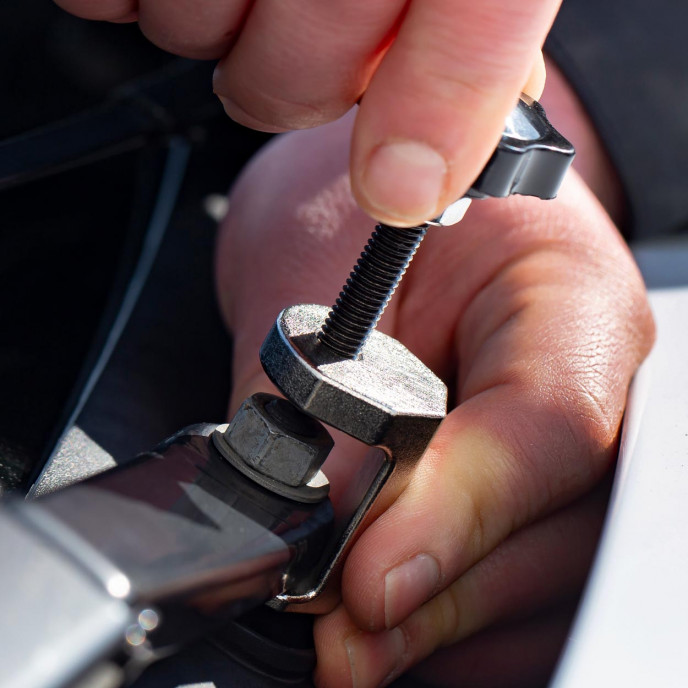 Gereedschap voor het verwijderen van de wisserarm