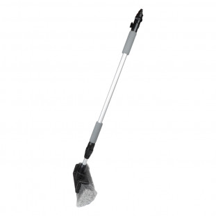 Telescopische Doorstroomwasborstel 97-160cm AMIO-02660