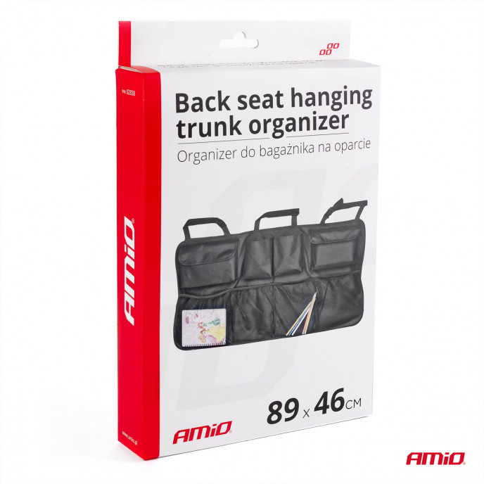 Achterbank hangende kofferbak organizer 89x46cm