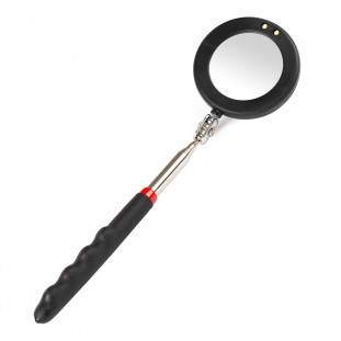 Telescopische inspectiespiegel met LED-lamp