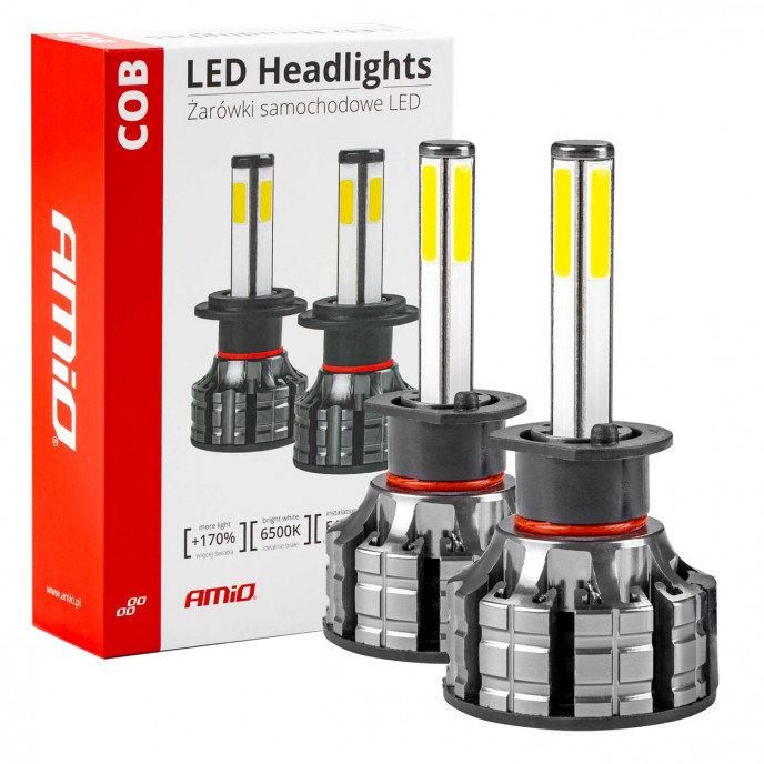 LED-koplampen COB-serie H1 AMiO-02842