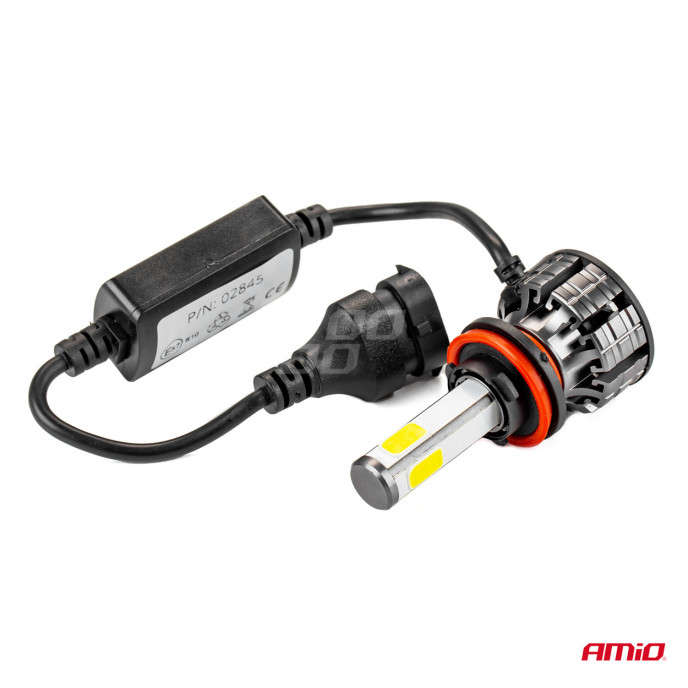 LED-koplampen COB-serie H8/H9/H11 AMiO-02845