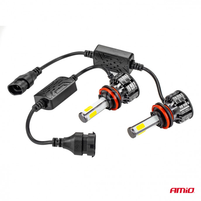 LED-koplampen COB-serie H8/H9/H11 AMiO-02845