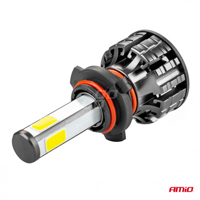 LED-koplampen COB-serie HB3 AMiO-02846
