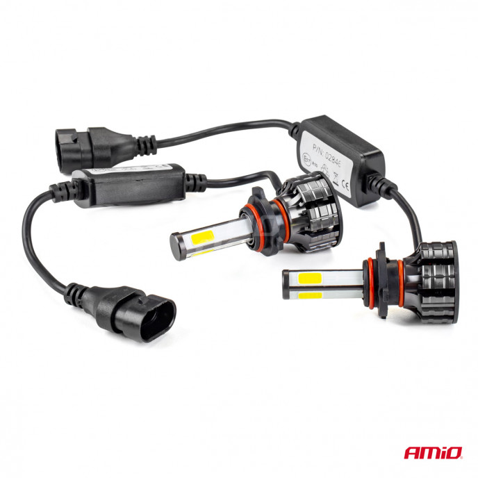LED-koplampen COB-serie HB3 AMiO-02846