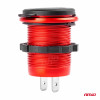 Waterdichte telefoonoplader USB+USB-C 12/24V MOD-09