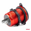Waterdichte telefoonoplader 2xUSB 12/24V MOD-10