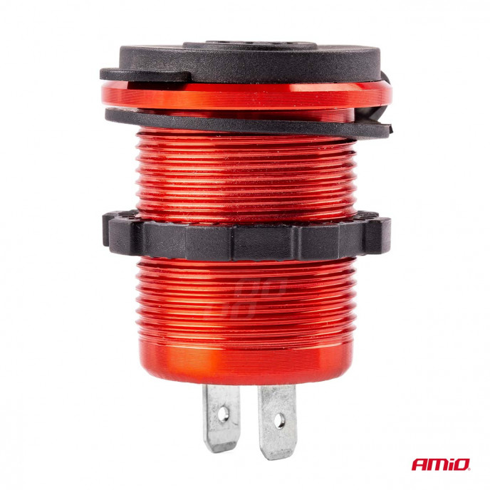 Waterdichte telefoonoplader 2xUSB 12/24V MOD-10